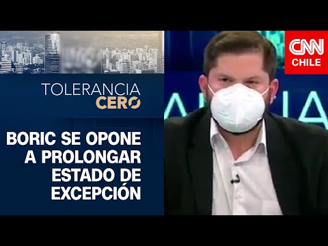 Gabriel Boric no renovará el Estado de Excepción en La Araucanía | Tolerancia Cero