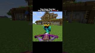 They Know That But They Don't Want To Prove !!💀 #minecraft #shorts #minecraftshorts
