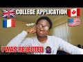 I Applied To 8 Universities Abroad | College Decision Reactions