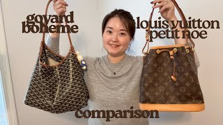 My favorites, Goyard Boheme and LV Petit Noe Comparison