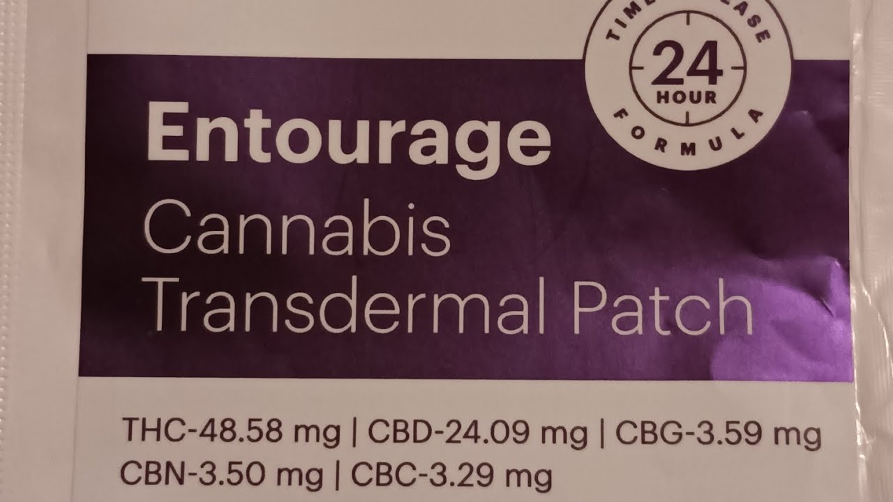 cannabis transdermal patch