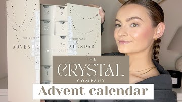 Crystal Advent Calendar RARE CRYSTALS INSIDE! The Crystal Company
