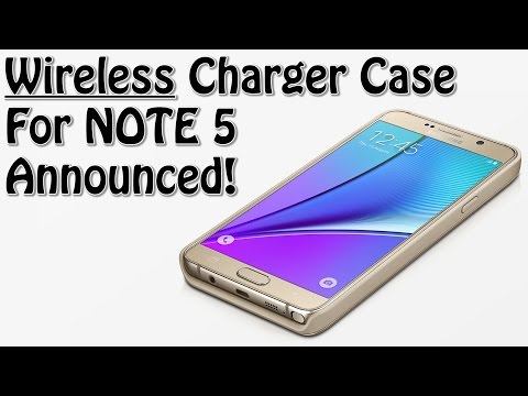 Galaxy Note 5 gets an official WIRELESS extended battery case made by Samsung