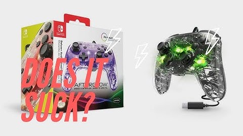 Nintendo Switch PDP Afterglow Wired controller Review