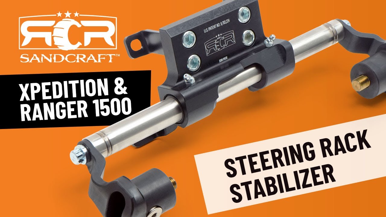 SANDCRAFT Steering Rack Stabilizer Installation - Polaris Xpedition ...