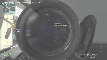 First ever triple headshot on MW3 Terminal!