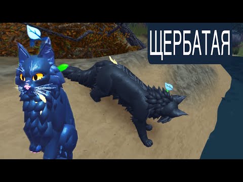 Видео: Скин щербатой в котах воителях. По просьбе подписчицы. Warriors cats / Roblox. #warriors#cat#