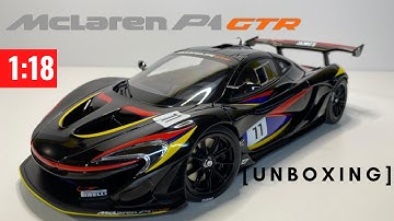 Almost Real 1/18 McLAREN P1 GTR James Hunt TSM  [Unboxing]