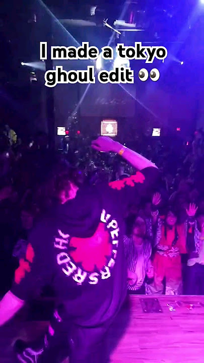 when the DJ drops a Tokyo ghoul edit #anime #edm #SVRGE #rave