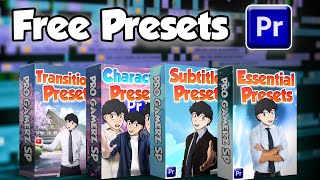 100+ Free Premiere Pro Presets!
