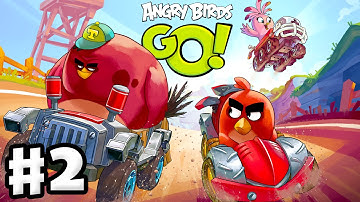 Angry Birds Go! 2.0! Gameplay Walkthrough Part 2 - Matilda Race and 3 Stars! (iOS, Android)