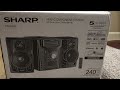 Sharp CD-BH950 Mini Shelf System Review – 5-CD Changer, Cassette & Bluetooth!
