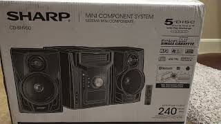 Sharp CD-BH950 Mini Shelf System Review – 5-CD Changer, Cassette & Bluetooth! Information
