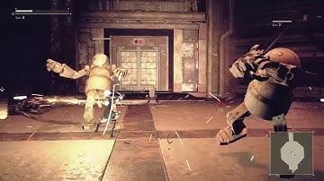 NieR:Automata DEMO combat gameplay