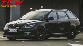 Skoda Octavia 2 RS on BBS Rims Tuning Project by Remus