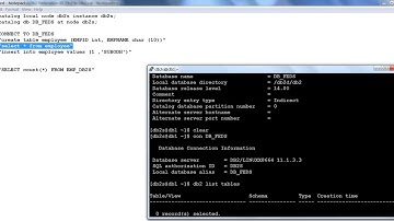 Db2 Federation 01 Db2 to Db2