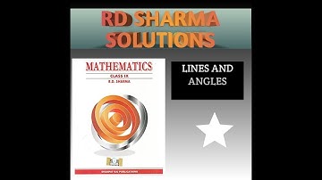 Lines and angles class 9 ex -8.3 Q10, 11 RD Sharma