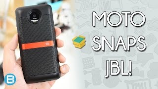 JBL SOUNDBOOST SNAPS - O PODEROSO FALANTE DO MOTO Z!