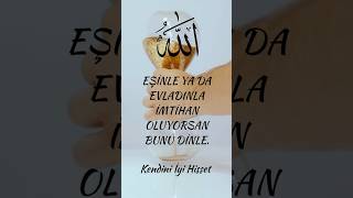 Download Lagu Eşinle Ya Da Evladınla İmtihan Oluyorsan Bunu Dinle | Manevi Reçete  #kendiniiyihisset #amin MP3