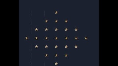 Diamond Pattern in C# | Shorts