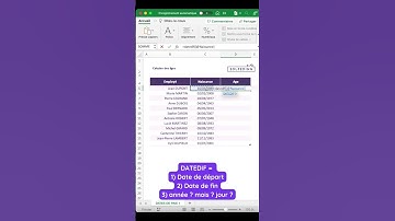 Calculer un âge de manière dynamique