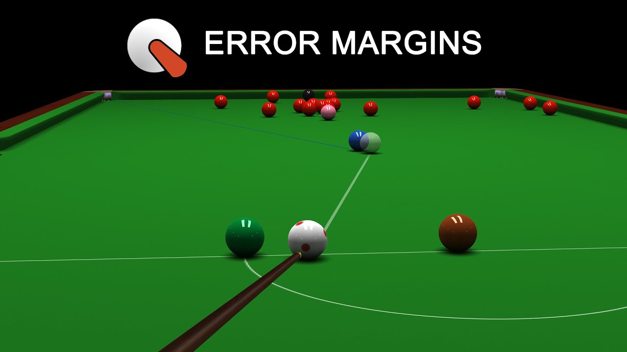 SnookerQ Game - Error Margins Explained