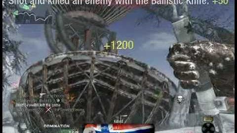 Black ops - Cool ballistic knife kill