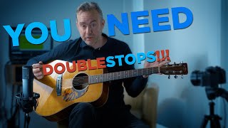 DOUBLE STOPS FROM HELL!! TRY THESE!! - TAB   #chrisbrennanguitar #guitarlessons #bluegrassguitar