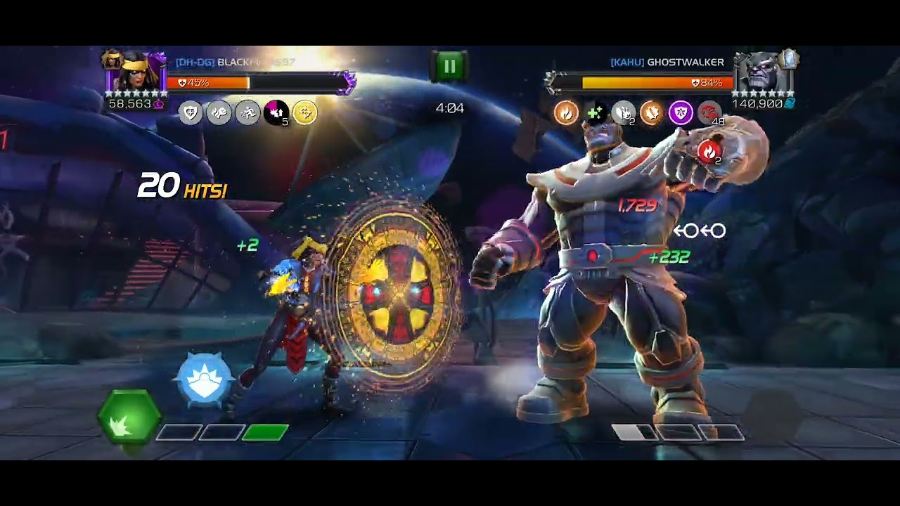 Tactic Kushala vs Deathless Thanos Node 40 Mix Master (with a nice Input issue appearance)