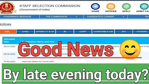 ssc cgl result 2022 tier 1