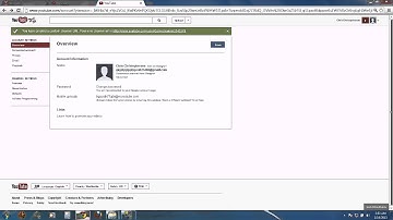 How to change your YouTube username 2013