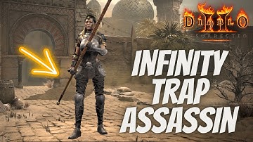 NEW INFINITY Trap Assassin Build Patch 2.6 - HELL COWS - Diablo 2 Resurrected - PS5