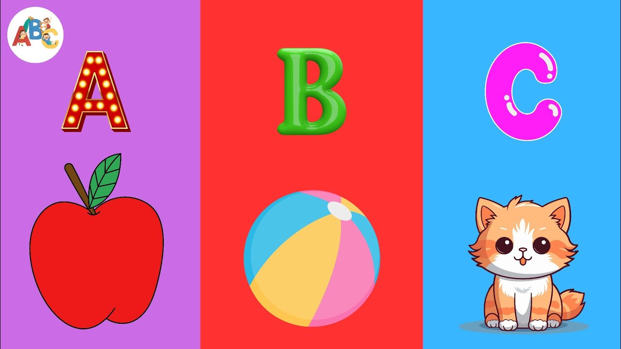 ABC Song 🎵 | Learn Alphabet A to Z 🔤 | Fun & Educational Songs for Kids ...