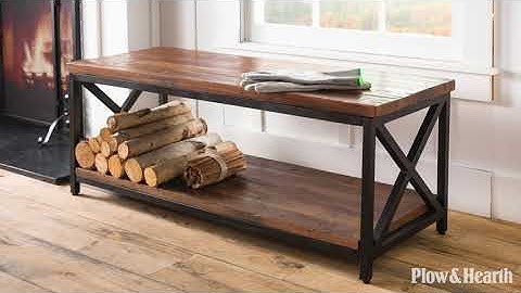 Allegheny Reclaimed Wood Table/Bench