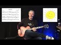 Sunny  Smooth Jazz  - Guitar Lesson