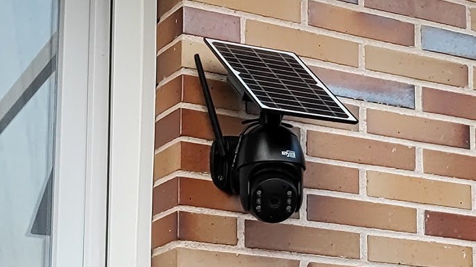 Cámara de vigilancia Solar Tuya Smart, con batería incluida