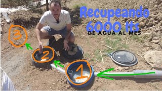 11 | BIOFiltrocasero de aguas grises| ♻¡RECICLAMOS hasta el 80% del Agua! || Barato y fácil