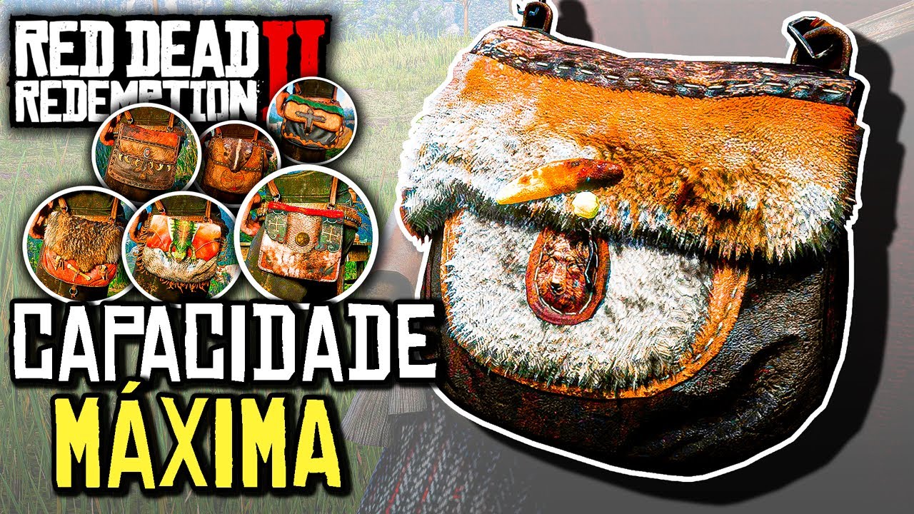 [PASSO A PASSO] CRIANDO TODAS AS BOLSAS - RED DEAD REDEMPTION 2 - YouTube