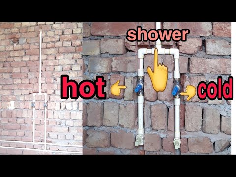 How To Connect Cold And Hot Water To Bathroom?