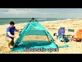 Alvantor Beach Tent Coolhut Plus Beach Umbrella Sun Shelter Cabana Automatic Pop Up UPF 50+ 7012