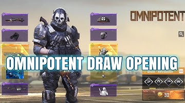 OMNIPOTENT DRAW OPENING! Legendary Ghost Retribution + Shorty - COD Mobile