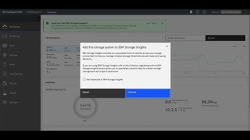 Agentless monitoring of IBM Storage Flash using IBM Storage Insights