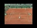 Part 1 Boris Becker vs Stefan Edberg French Open 1989 Semi final Highlights