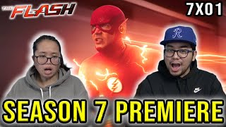 THE FLASH 7x1 REACTION 