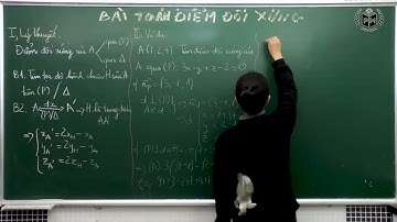 Toán 12 | Hình Học | Oxyz-Bài Toán Điểm Đối Xứng