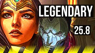 SIVIR & Kennen vs JHIN & Alistar (ADC) | 80% winrate, 8/1/10, Legendary | NA Challenger | 25.8