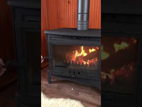 ALP SOBA SANAYİ EFE 2 Plazma tek camlı şömine soba /  fireplace stove overwiev