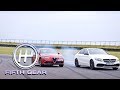 Mercedes AMG C63 vs. Alfa Romeo Giulia Quadrifoglio Speed Test | Fifth Gear