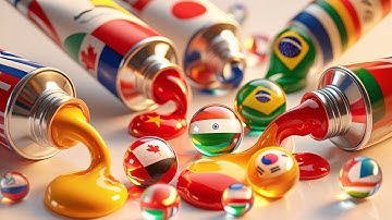 🌍 AI Flag Transformation — The Most Beautiful Animation of the Year!