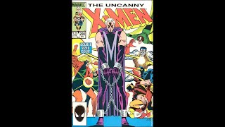 Magneto on Trial! First Fenris! Uncanny X-Men 200, by Chris Claremont and John Romita Jr, Marvel '85